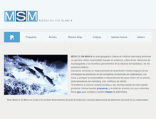 Tablet Screenshot of medicossinmarca.cl